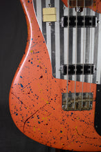 Load image into Gallery viewer, 1960s Teisco Del Ray EB-200 Peach Splatter