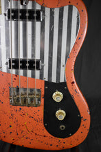 Load image into Gallery viewer, 1960s Teisco Del Ray EB-200 Peach Splatter