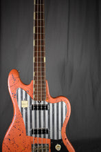 Load image into Gallery viewer, 1960s Teisco Del Ray EB-200 Peach Splatter