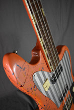 Load image into Gallery viewer, 1960s Teisco Del Ray EB-200 Peach Splatter