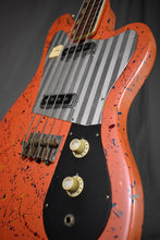 Load image into Gallery viewer, 1960s Teisco Del Ray EB-200 Peach Splatter