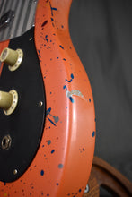 Load image into Gallery viewer, 1960s Teisco Del Ray EB-200 Peach Splatter