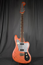 Load image into Gallery viewer, 1960s Teisco Del Ray EB-200 Peach Splatter