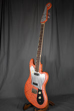 Load image into Gallery viewer, 1960s Teisco Del Ray EB-200 Peach Splatter