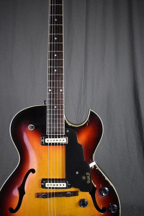 1966 Guild T-100D Slim Jim Sunburst