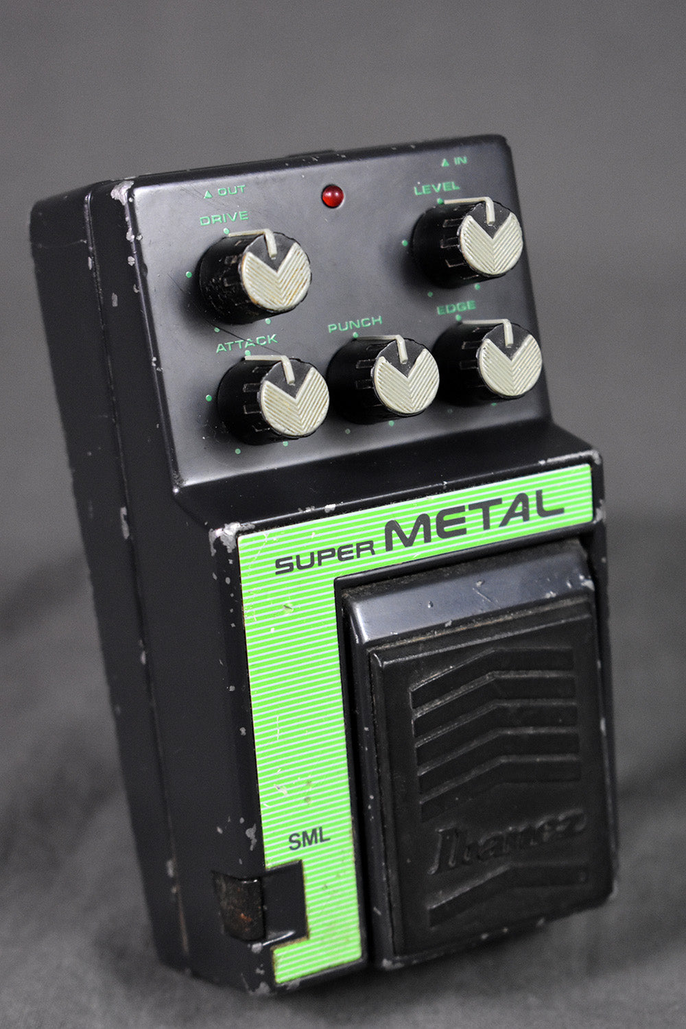 ibanez thrash metal pedal 1985 Ibanez SML Super Metal – Telluride Music Co