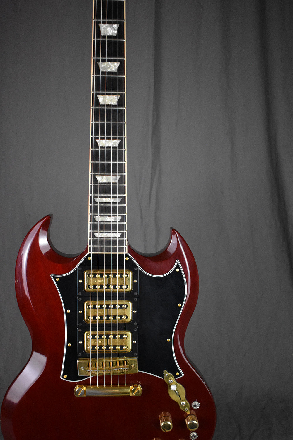 jerry garcia effects pedals 1993 Gibson SG w/ On-Board Effects Loop – Telluride Music Co