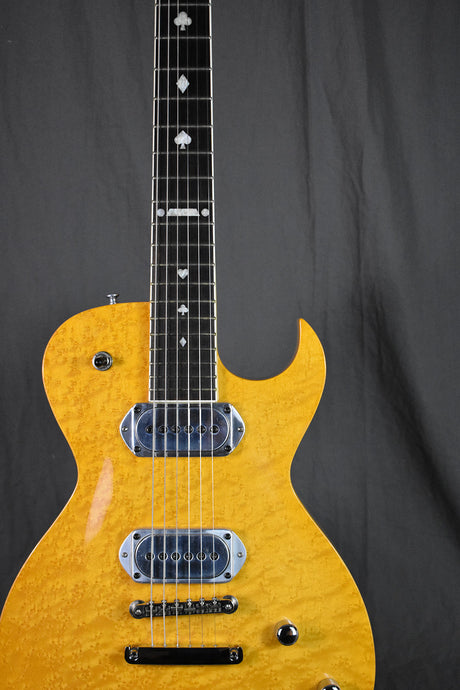 2001 Bigsby BY48NR Prototype Amber Birdseye Maple