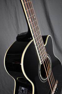 2008 Ibanez AEB-10-BE Acoustic Bass Guitar