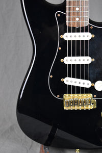 2018 Fender MIJ Midnight Stratocaster