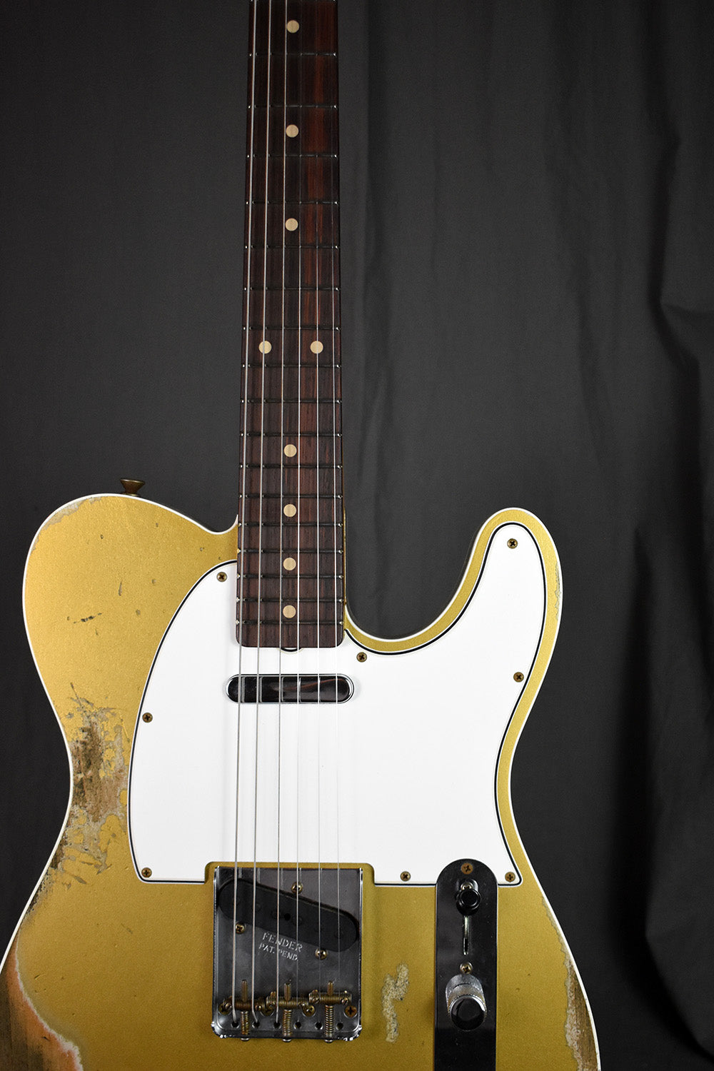 2021 Fender Custom Shop 1960 Telecaster Custom Heavy Relic Aztec Gold