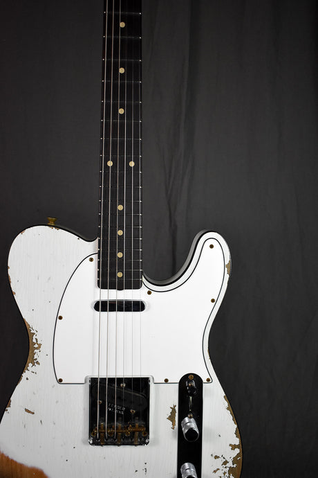 2021 Fender Custom Shop 1960 Telecaster Custom Heavy Relic Olympic White