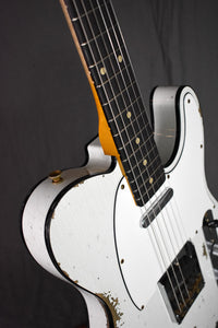 2021 Fender Custom Shop 1960 Telecaster Custom Heavy Relic Olympic White