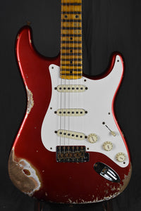 2021 Fender Custom Shop '57 Stratocaster Heavy Relic Candy Apple Red