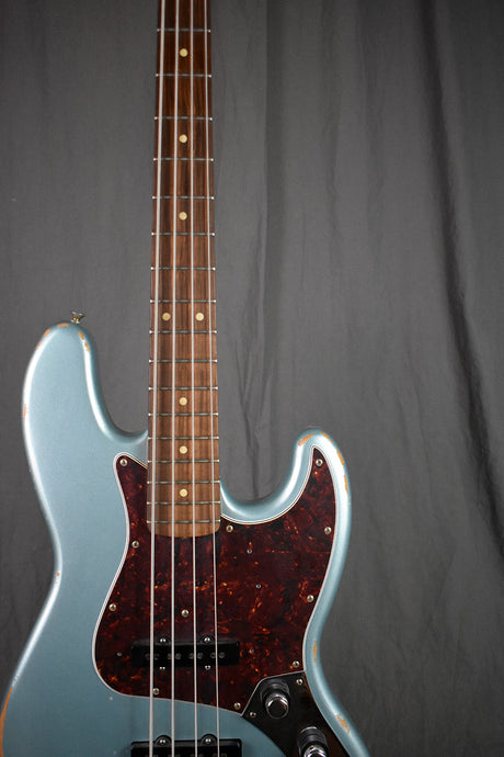 2020 Fender Road Worn 60th Anniversary Jazz Bass Firemist Silver