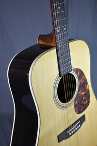 Recording King RD-328 All-Solid Dreadnought, Aged Adirondack/Rosewood