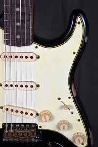 2022 Fender Custom Shop '60 Stratocaster Heavy Relic Black
