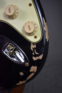 2022 Fender Custom Shop '60 Stratocaster Heavy Relic Black