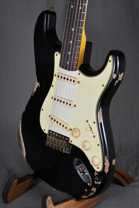 2022 Fender Custom Shop '60 Stratocaster Heavy Relic Black