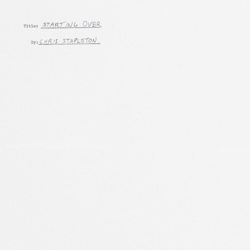 STAPLETON, CHRIS / Starting Over