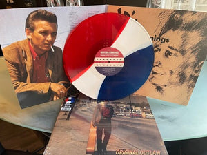 JENNINGS, WAYLON & HOLLY, BUDDY / Original Outlaw (Tri-colored Red, White & Blue Vinyl)