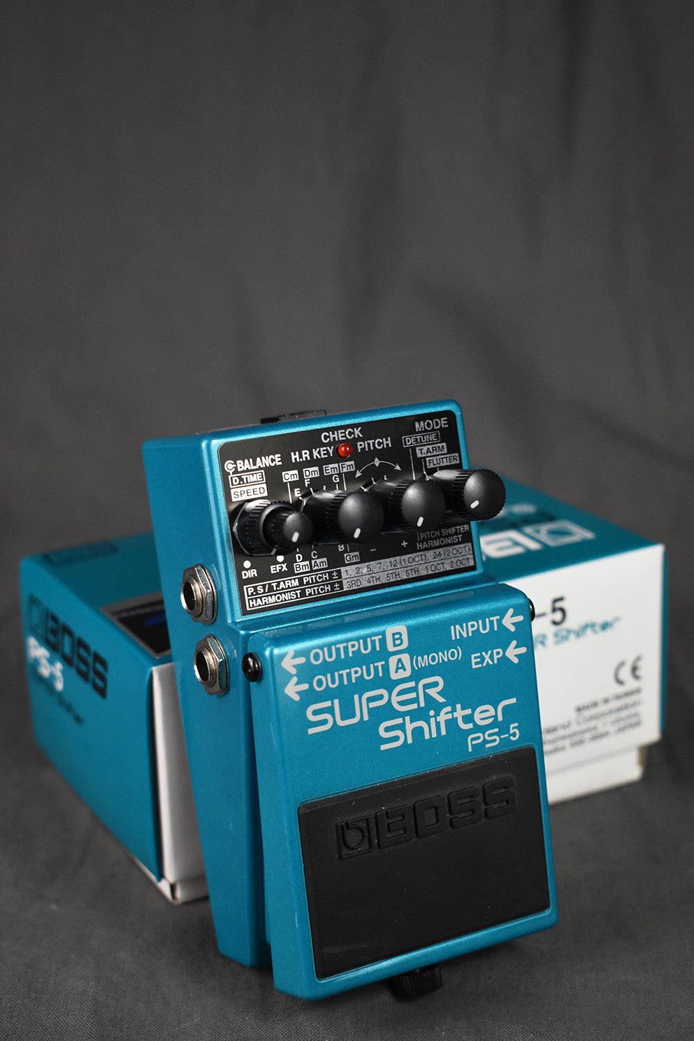 boss ps-5 super shifter pedal 2003 Boss PS-5 Super Shifter – Telluride Music Co