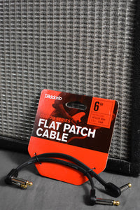 6" Offset Flat Patch Cable 2-Pack
