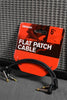 6" Flat Patch Cables 2-Pack