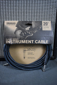 D'Addario Classic Series Right-Angle Instrument Cables