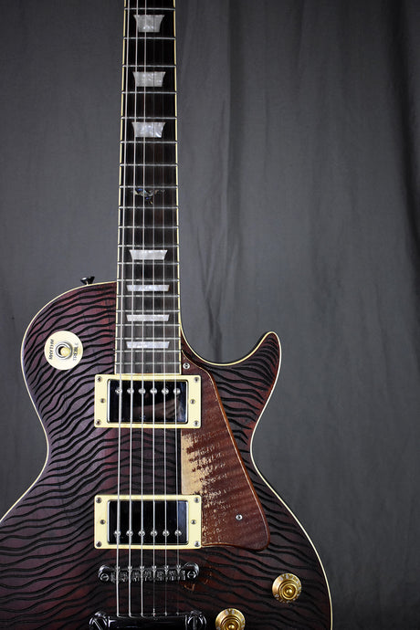 2000s Raven West Guitars LP Custom