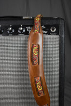 Load image into Gallery viewer, Brahman Brown 1&quot; Paisleys Saddle Strap