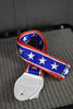 Soudier Knievel 1.5" White Star on Blue Strap