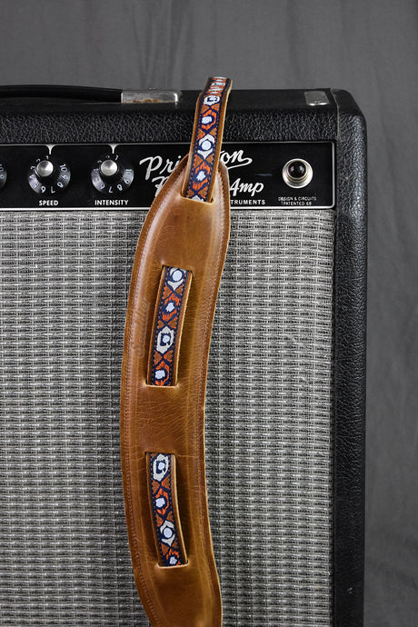 Souldier Sundown White Clouds on Navy Deluxe Saddle Strap