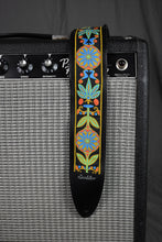 Load image into Gallery viewer, Torpedo 2.5&quot; Daisy Blue Guitar Strap