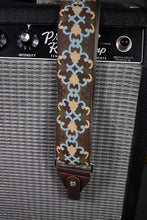 Load image into Gallery viewer, Souldier Brighton Brown/Light Blue Banjo Strap