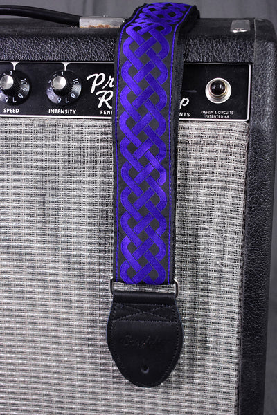 Celtic Knot Purple/Black Strap