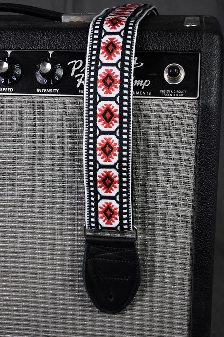 Pillar White/Red/Black Strap