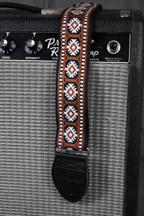 Pillar White Stars Brown Bars Strap