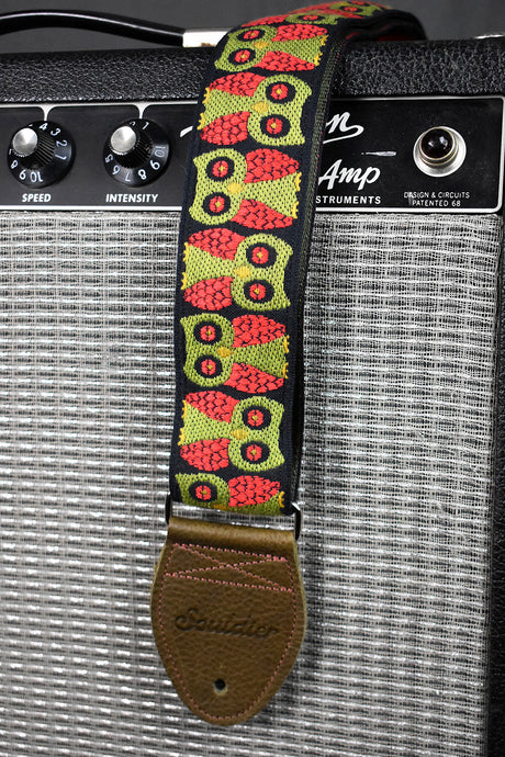 Souldier Olive, Red & Black Owls Strap