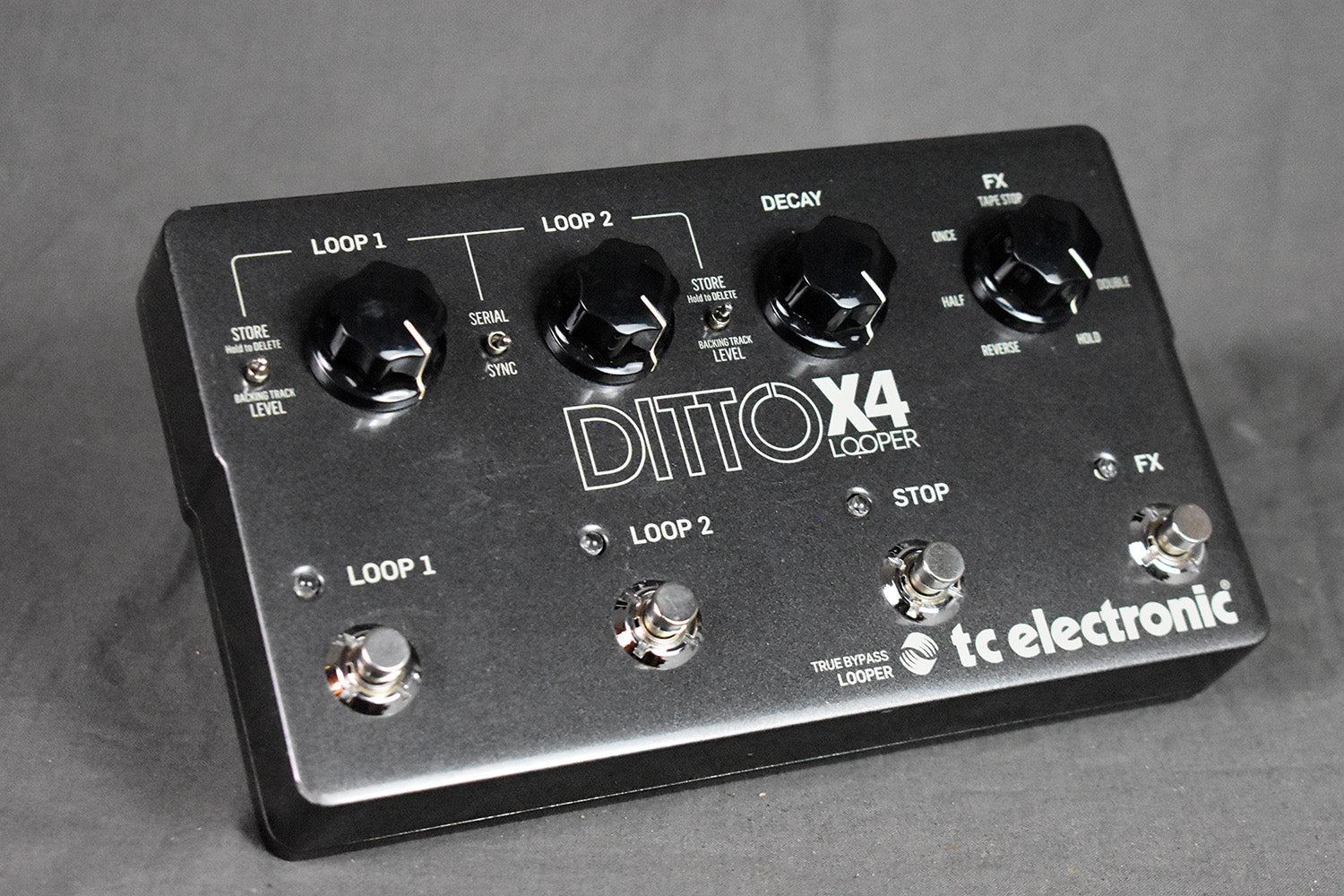 ditto guitar looper pedal Used TC Electronic Ditto X4 Looper – Telluride Music Co