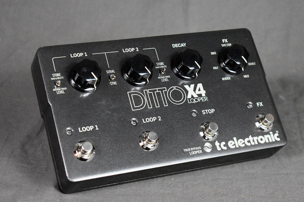 Used TC Electronic Ditto X4 Looper – Telluride Music Co.
